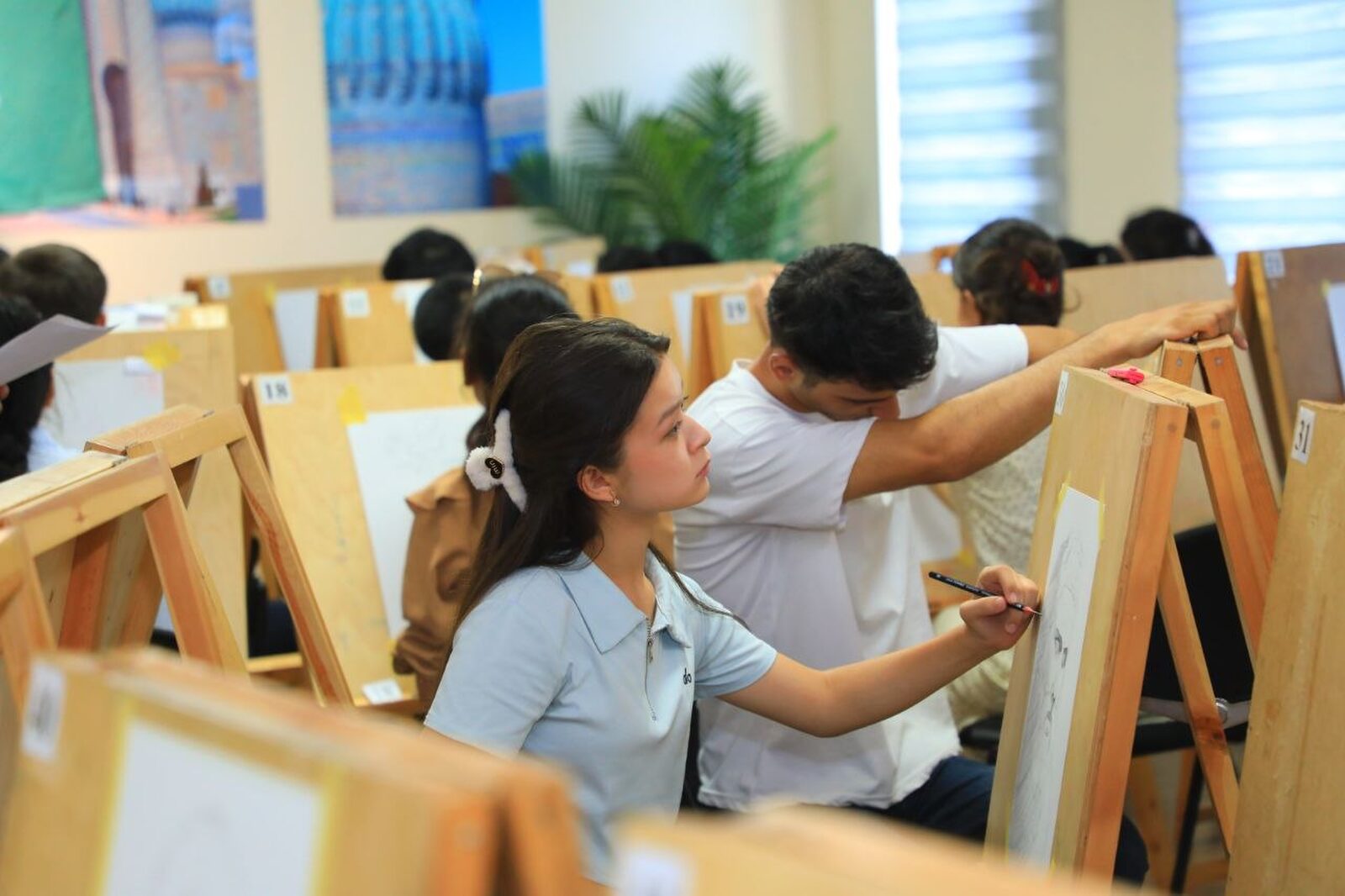 Toshkent arxitektura-qurilish universitetida ijodiy imtihonlar boshlandi